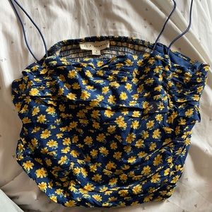 Pacsun, L.A Hearts flower crop top. Never worn before. Size small
